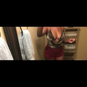 Halter mesh/see through